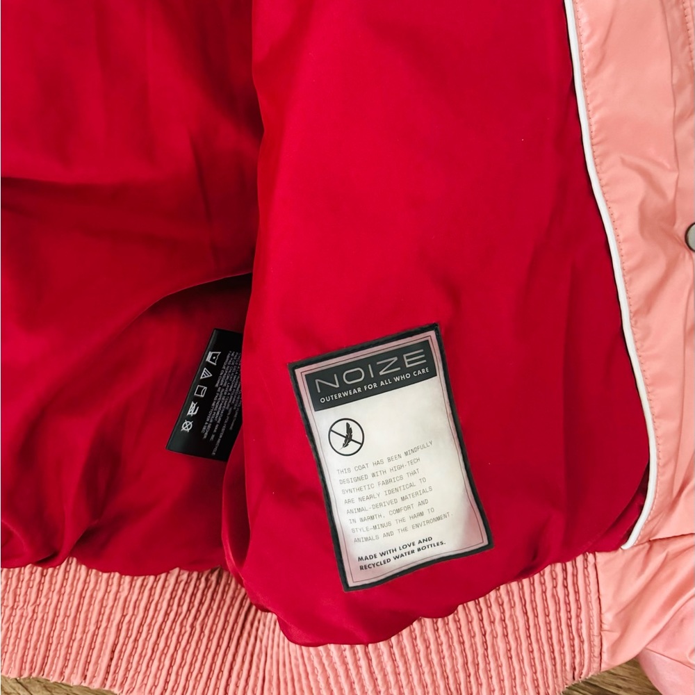 Brand new Noize glossy puffer jacket